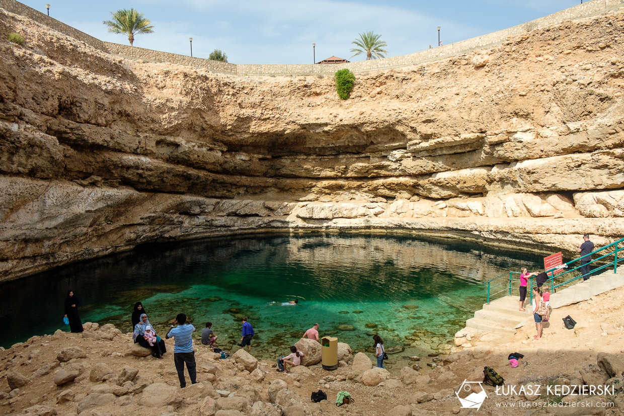 oman bimmah sinkhole lej krasowy