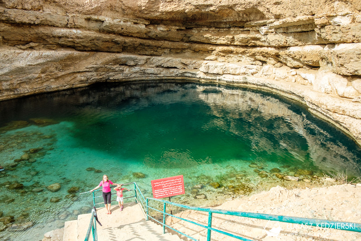 oman bimmah sinkhole lej krasowy