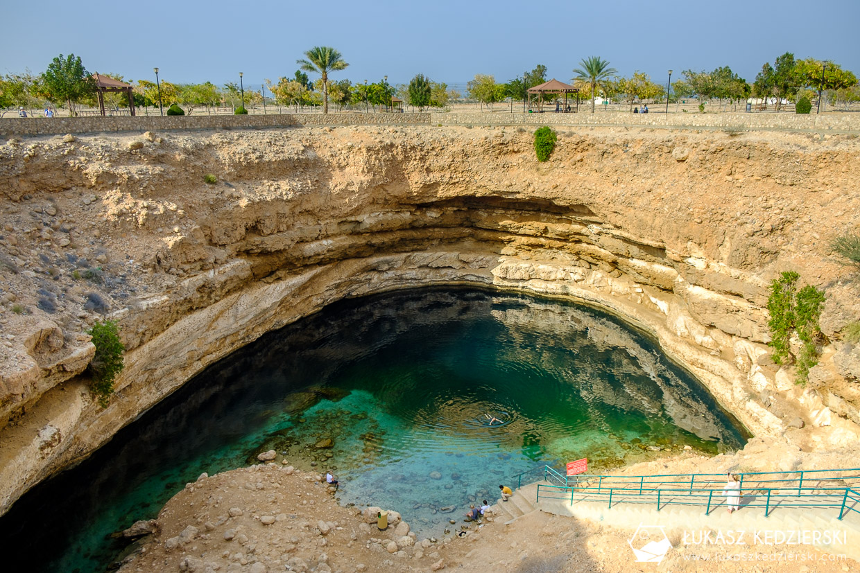 oman bimmah sinkhole lej krasowy