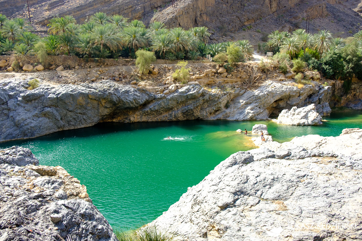 podróż do omanu wadi al arbeieen