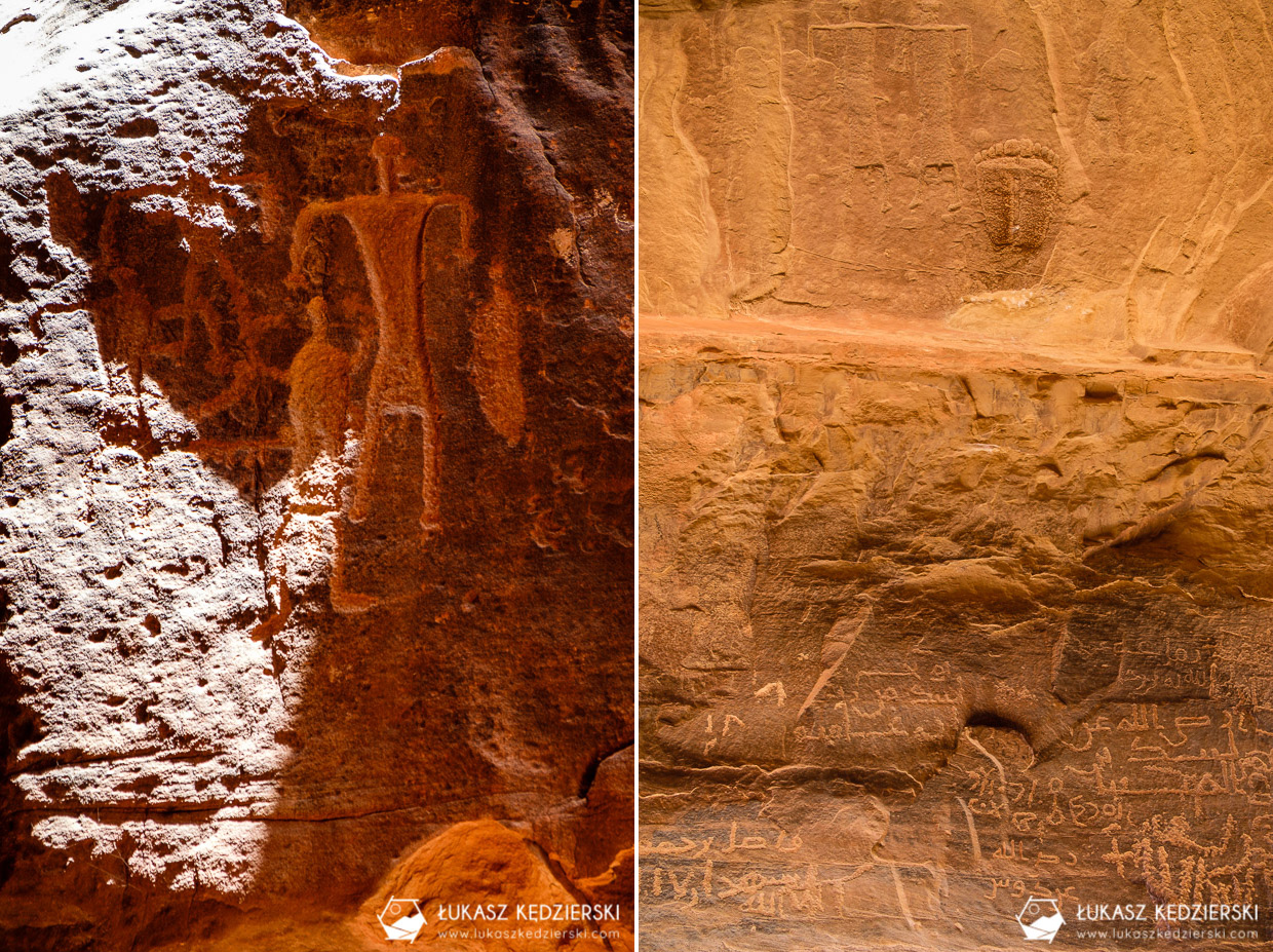 jordania atrakcje wadi rum khazali canyon
