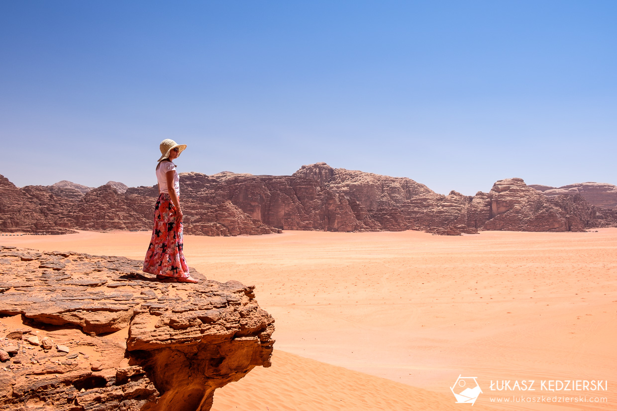 jordania wadi rum red sand dune czerwona wydma