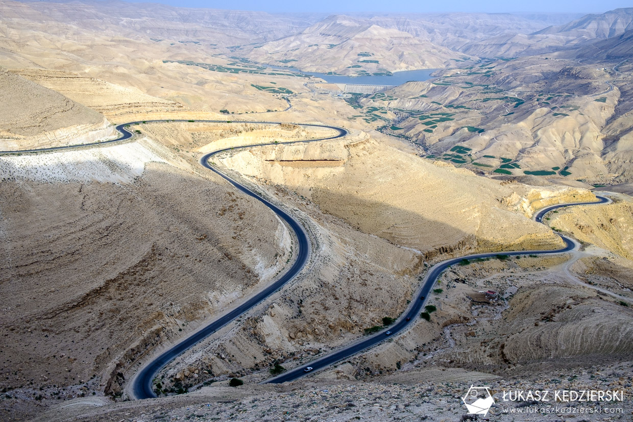 jordan king's highway jazda samochodem w jordanii