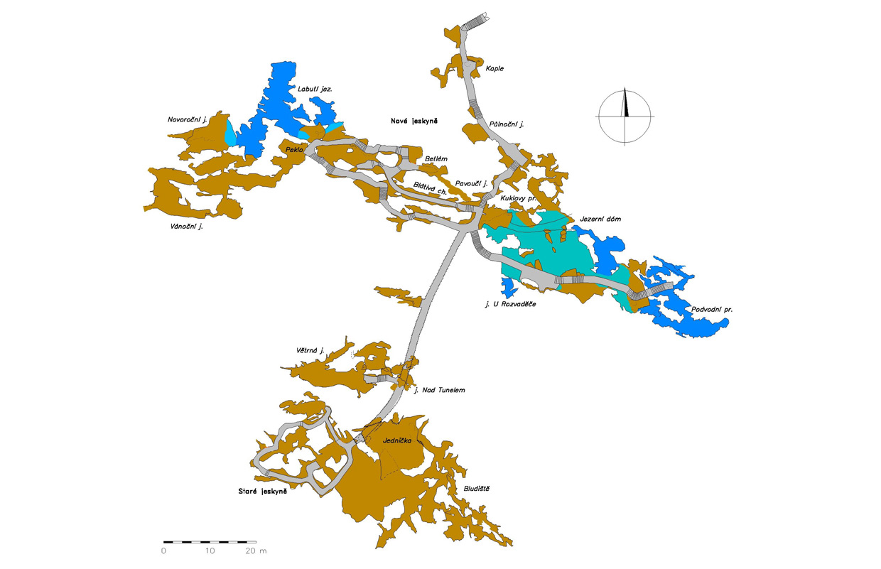 Dolomitové Bozkovské jeskyně, jaskinia czeski raj atrakcje czeskiego raju mapa