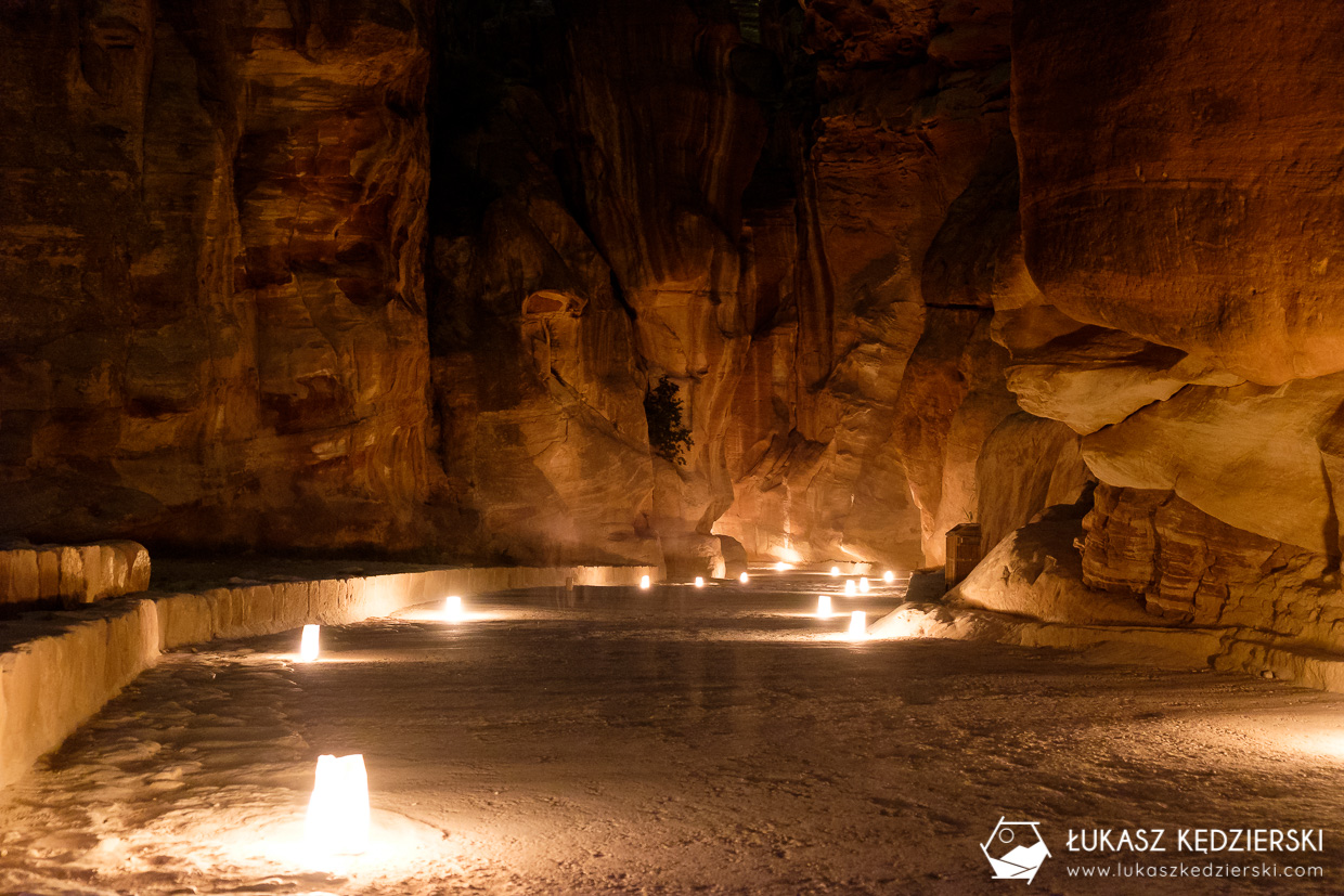 jordania petra by night petra nocą nocne zdjęcia petra