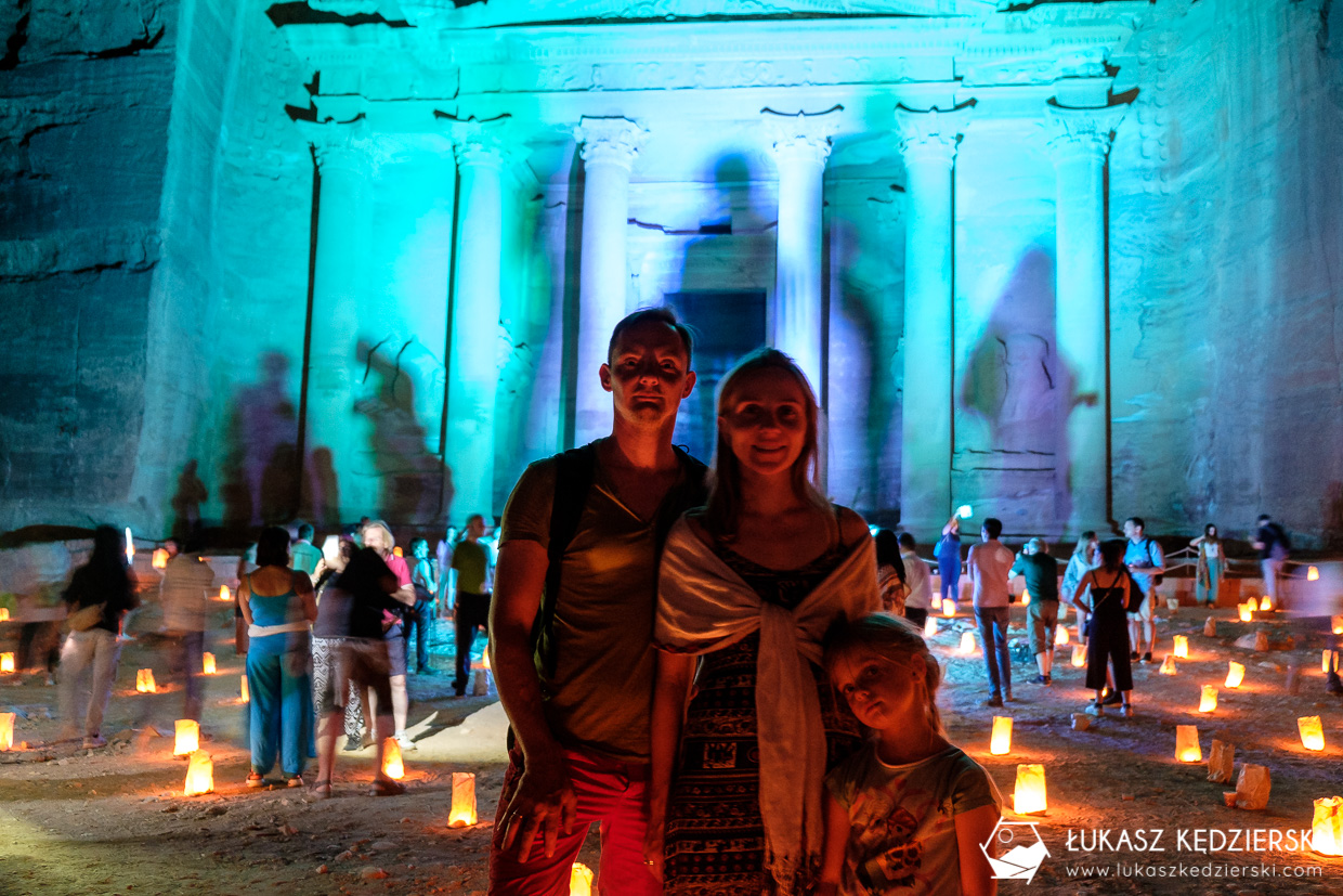 jordania petra by night petra nocą nocne zdjęcia petra