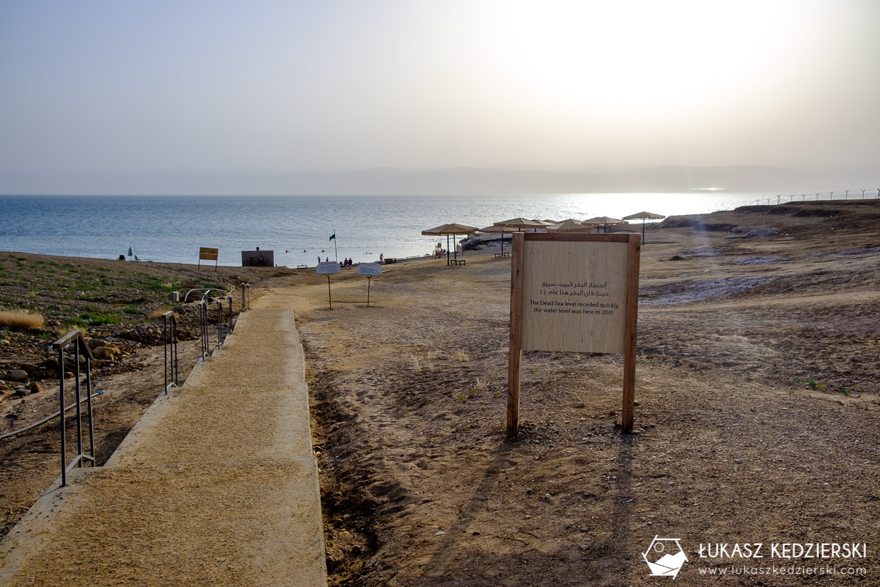 jordania morze martwe plaża dead sea