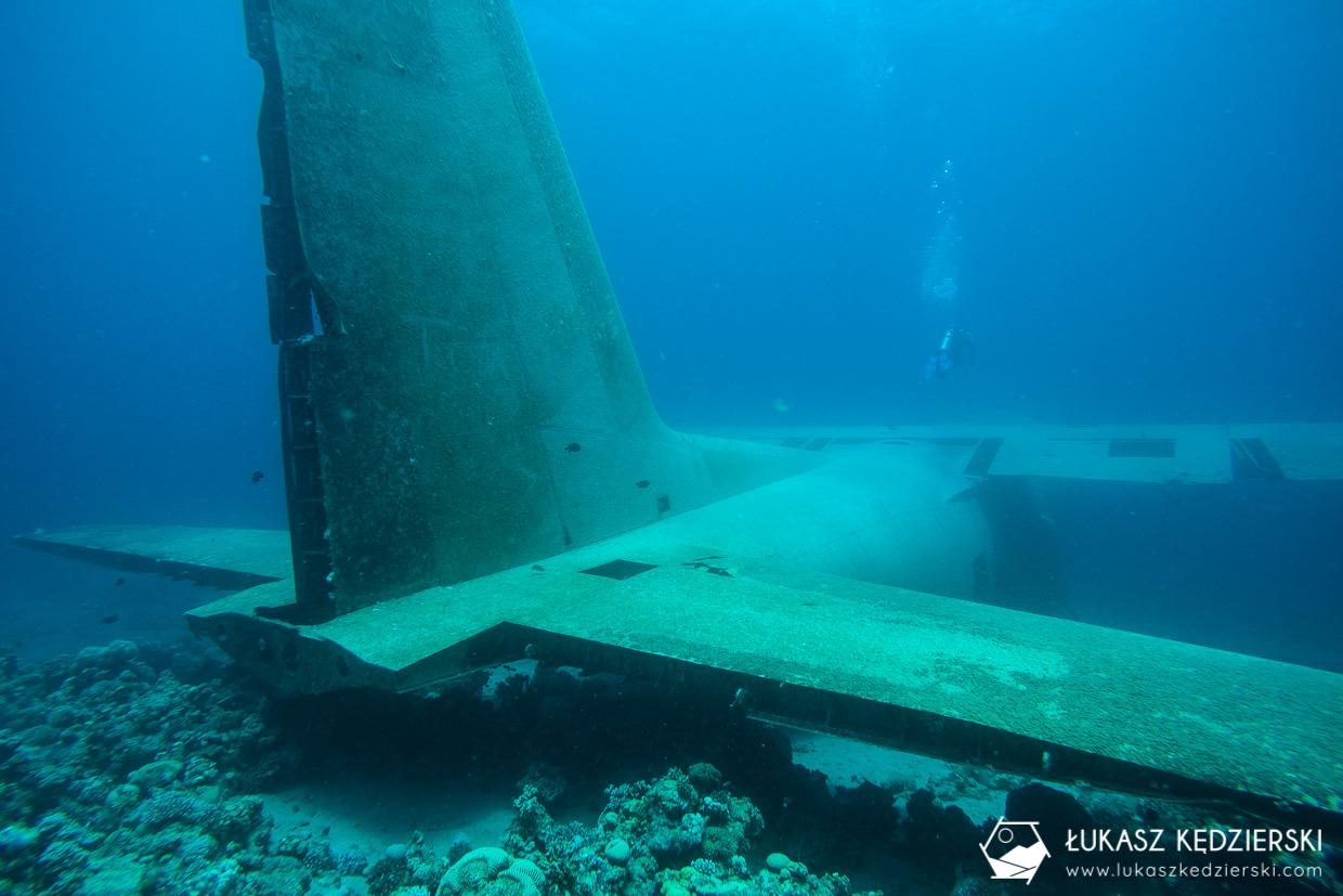 nurkowanie jordania akaba nurkowanie w jordanii jordan diving samolot Lockheed C-130 Hercules