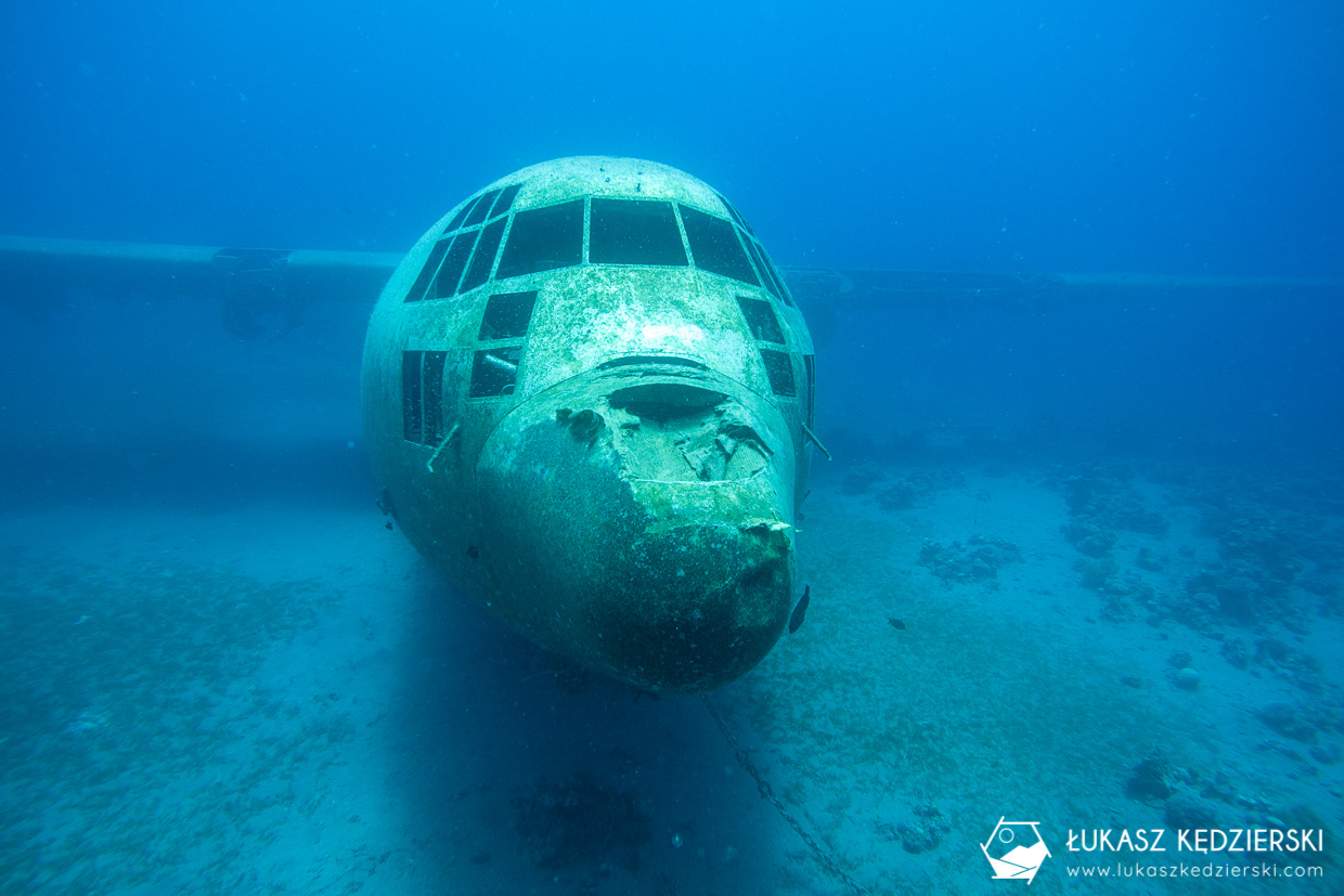 nurkowanie jordania akaba nurkowanie w jordanii jordan diving samolot Lockheed C-130 Hercules