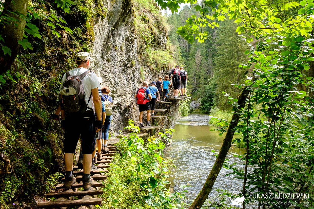 słowacki raj przełom hornadu Przełom Hornádu stupaczki Stupačky