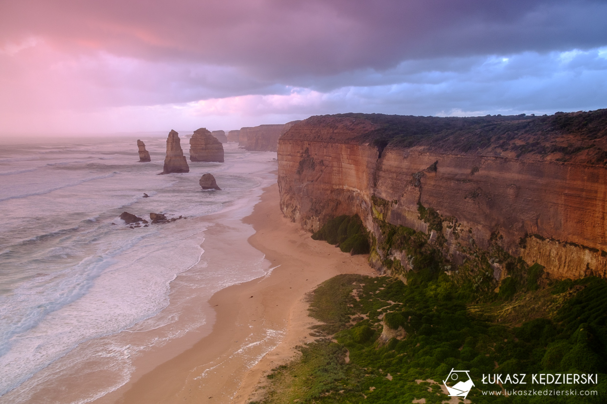 australia great ocean road 12 apostles twelve apostles 12 apostołów sunset zachód słońca