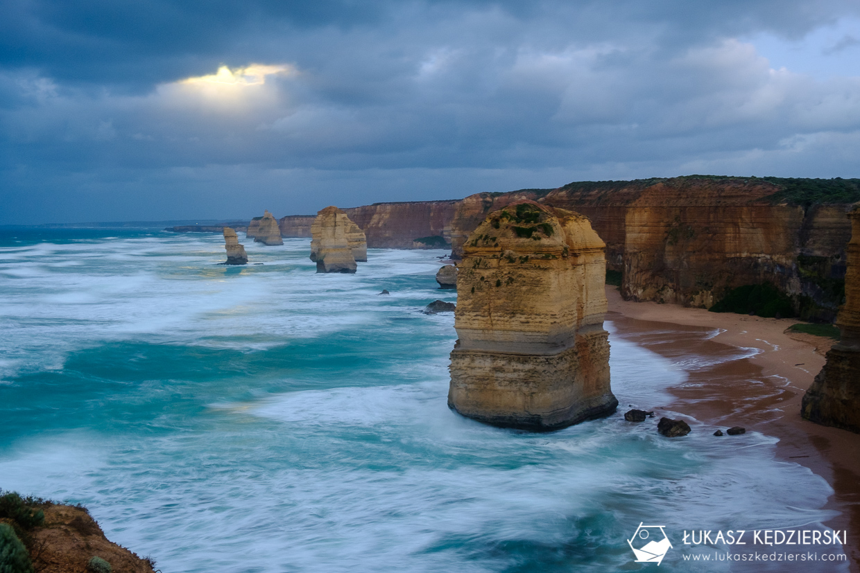 australia great ocean road 12 apostles twelve apostles 12 apostołów sunset zachód słońca