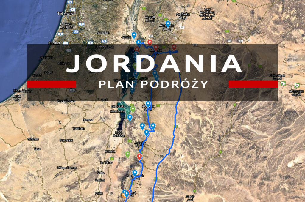 jordania plan podróży po jordanii