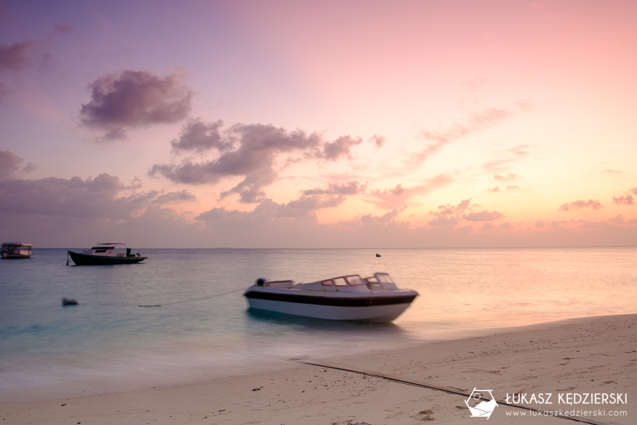 malediwy fulidhoo sunset zachód słońca na malediwach