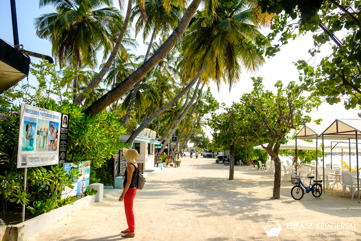 malediwy maafushi lokalna wyspa