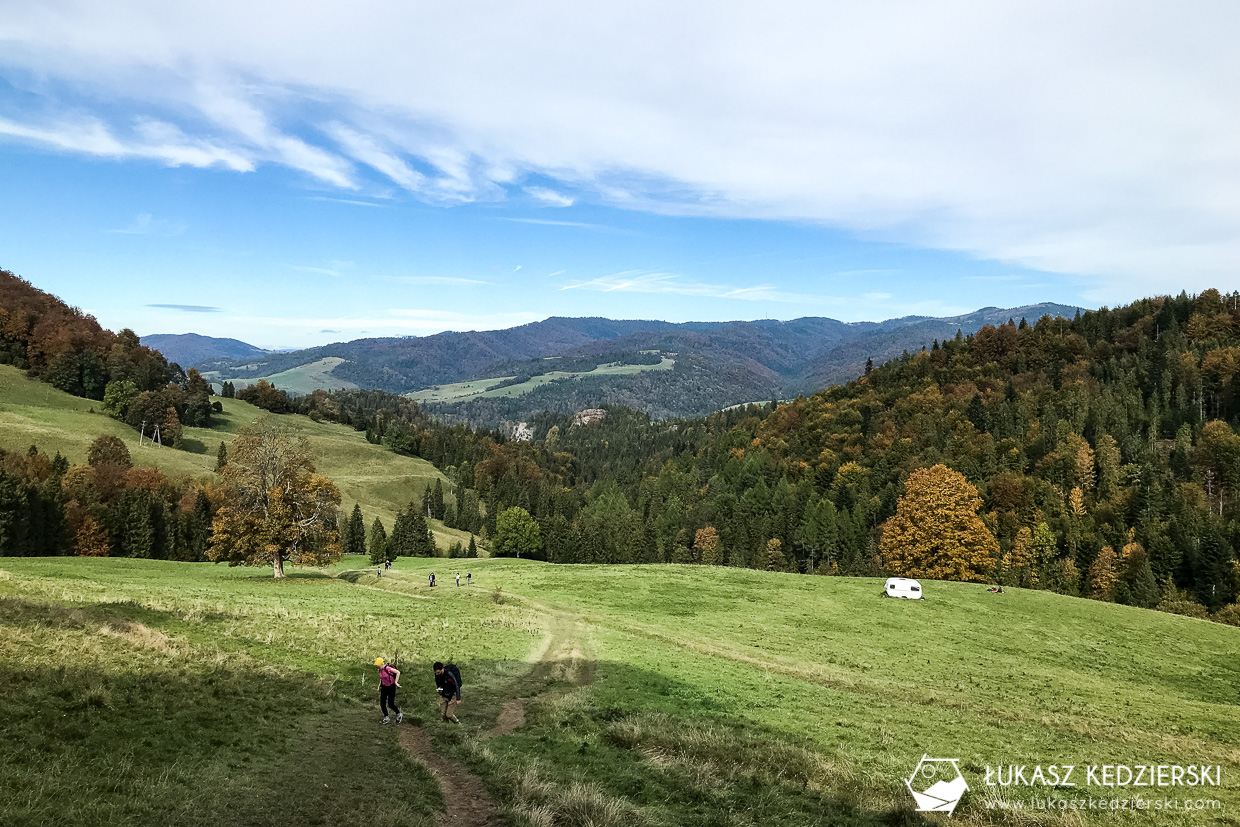 pieniny wysoka szlak wysokie skałki kgp korona gór polski