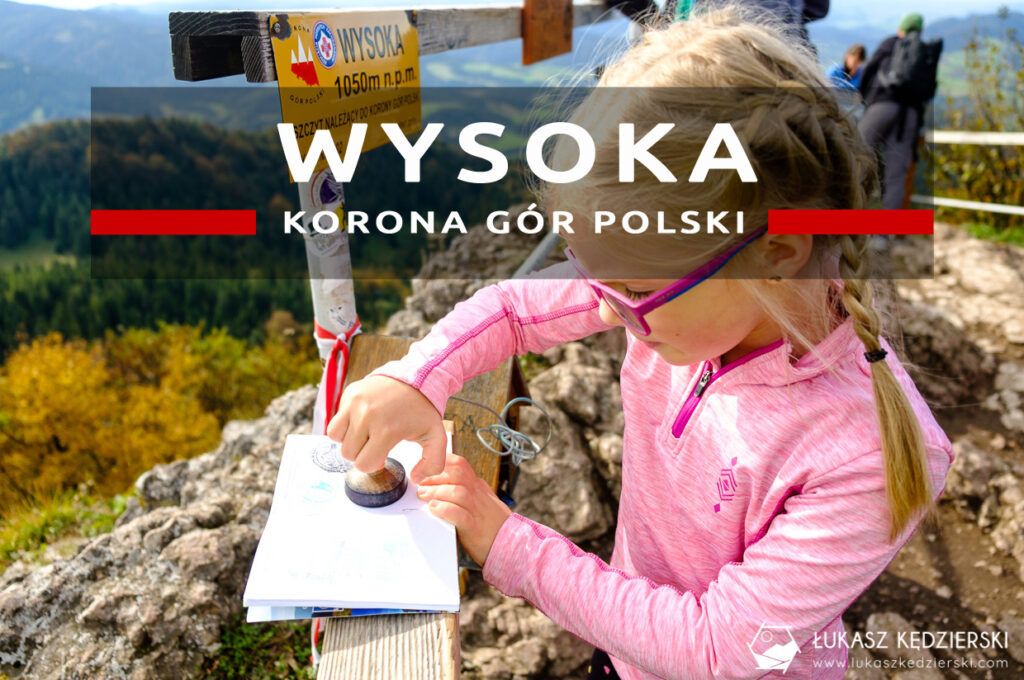 pieniny wysoka szlak wysokie skałki kgp korona gór polski