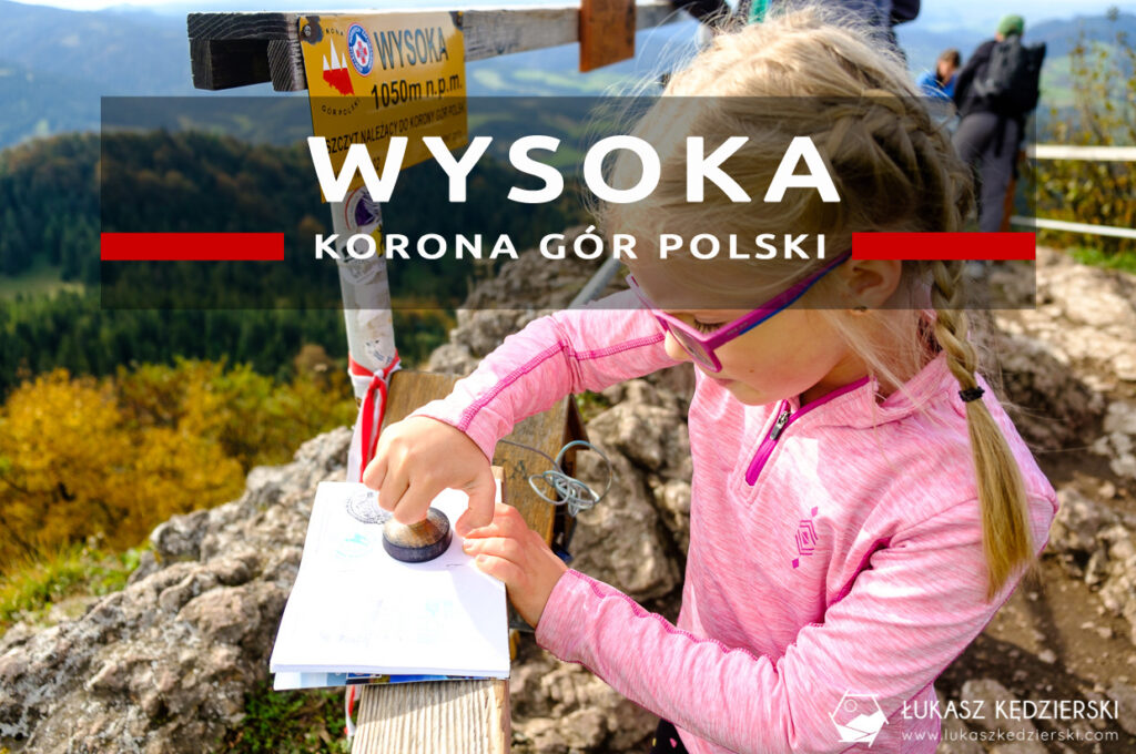 pieniny wysoka szlak wysokie skałki kgp korona gór polski