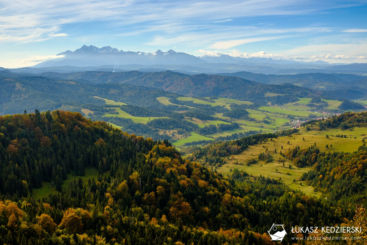 pieniny wysoka szlak wysokie skałki kgp korona gór polski