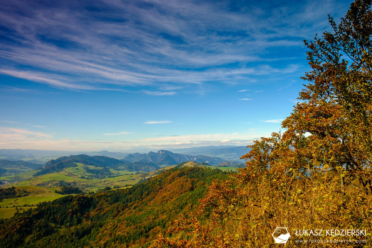 pieniny wysoka szlak wysokie skałki kgp korona gór polski