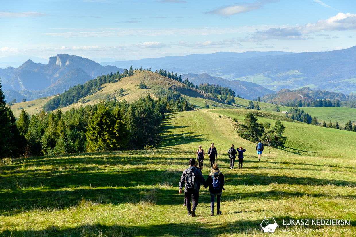 pieniny wysoka szlak wysokie skałki kgp korona gór polski