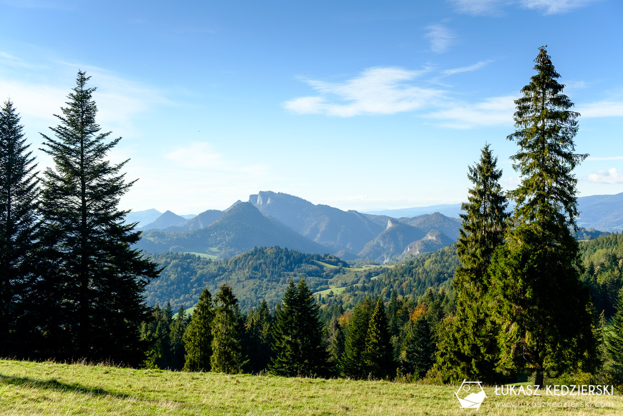 pieniny wysoka szlak wysokie skałki kgp korona gór polski