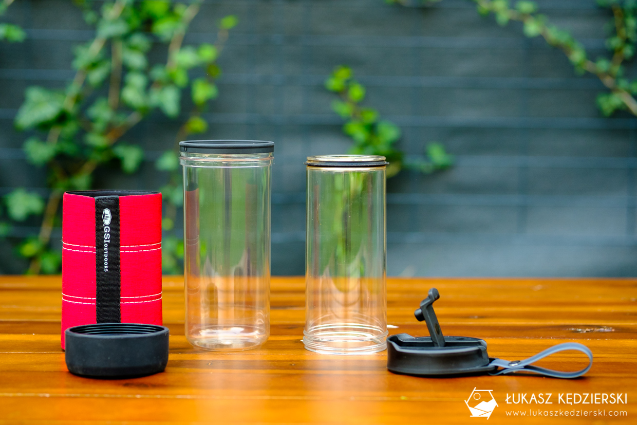 Glacier Stainless Camper naczynia, Commuter Javapress GSI Outdoors