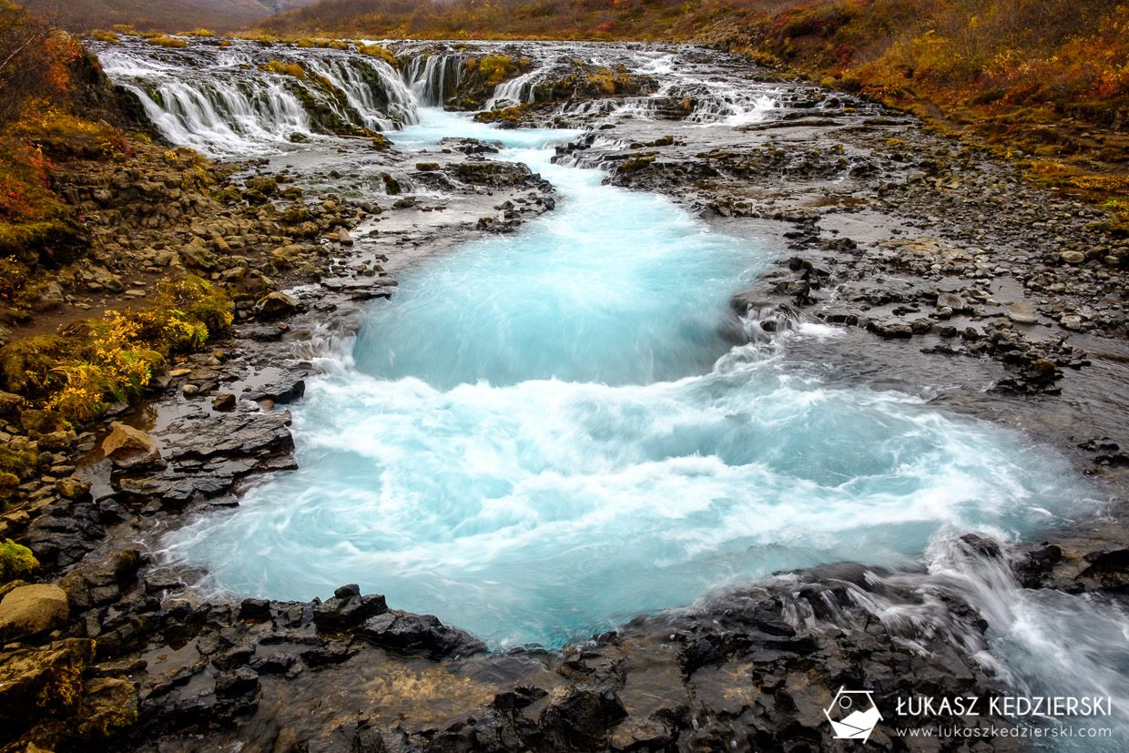 islandia wodospad bruarfoss podróż po islandii