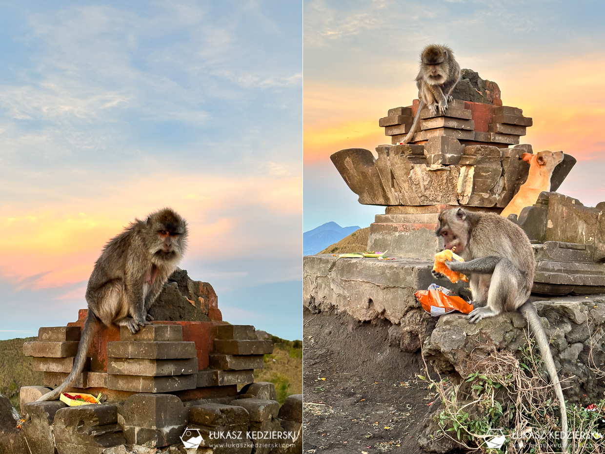 wschód słońca na wulkanie Batur, bali mount batur sunrise indonezja