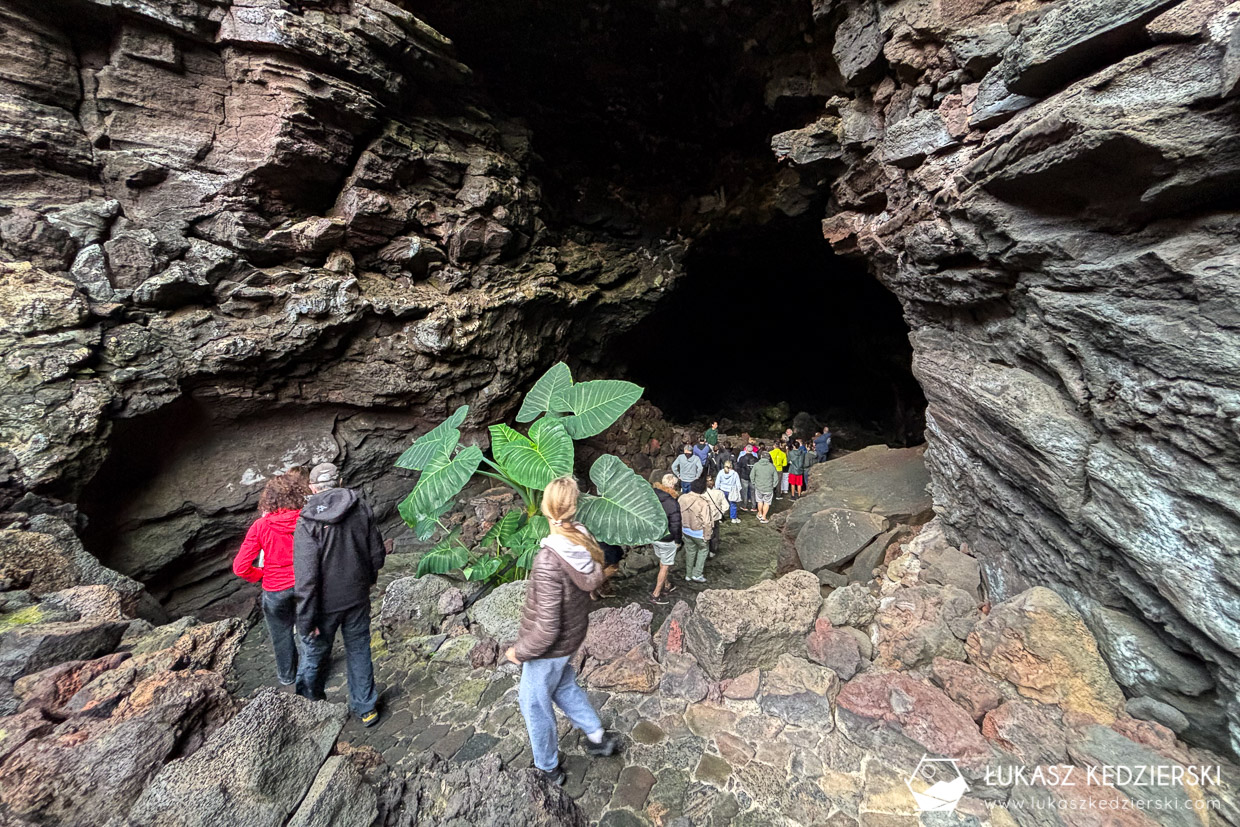 lanzarote wyspy kanaryjskie jaskinia cueva de los verdes