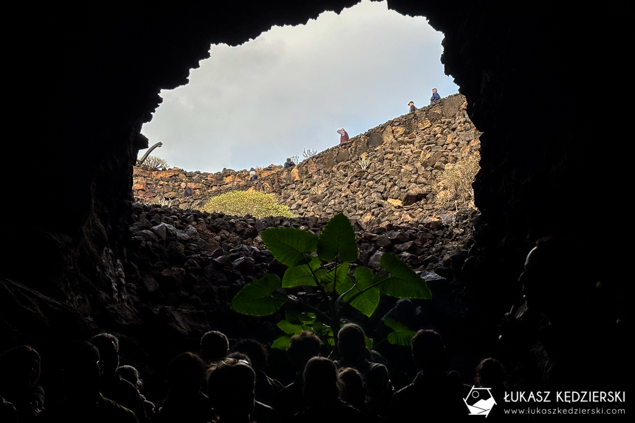 lanzarote wyspy kanaryjskie jaskinia cueva de los verdes