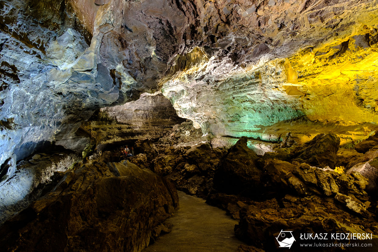 lanzarote wyspy kanaryjskie jaskinia cueva de los verdes