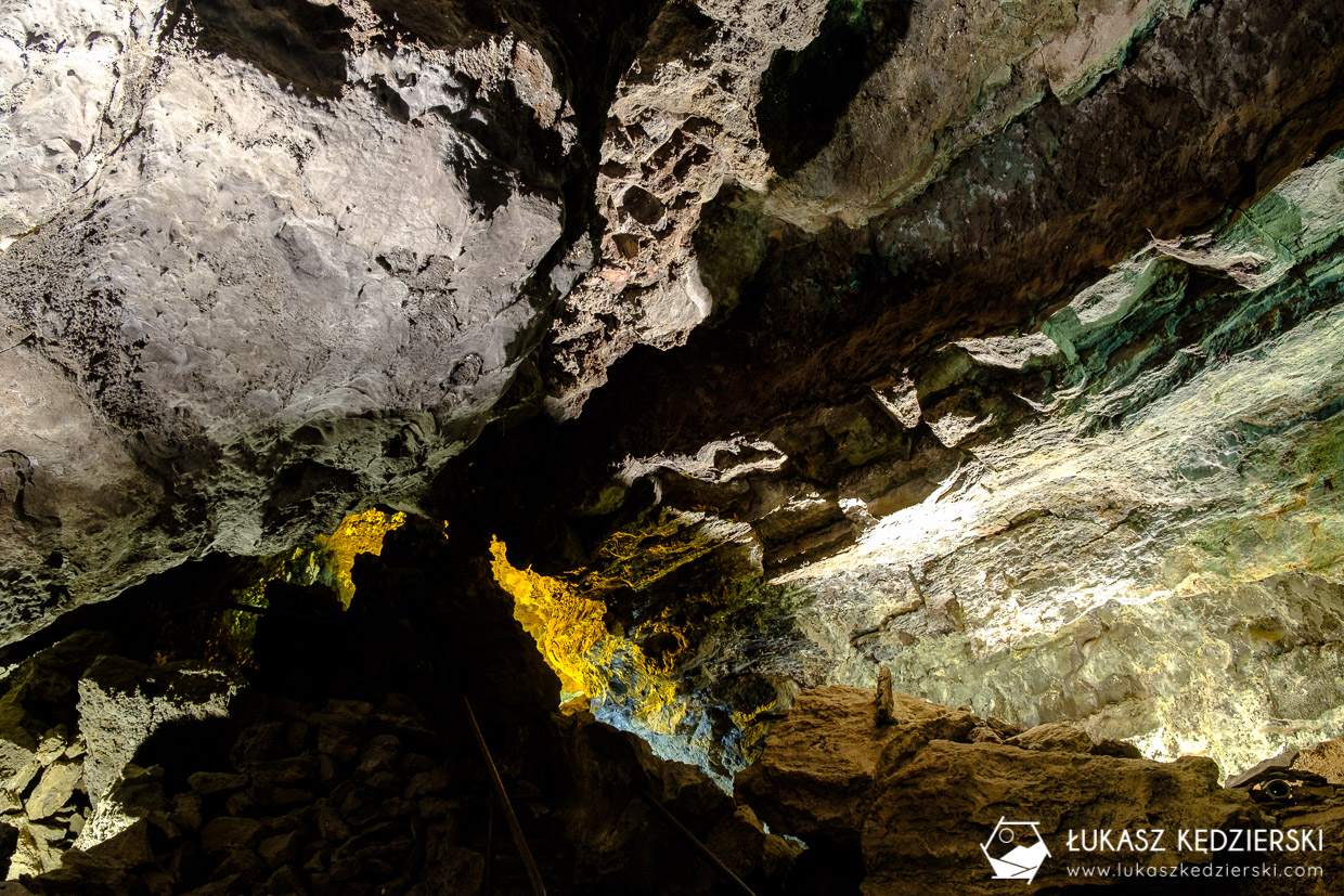 lanzarote wyspy kanaryjskie jaskinia cueva de los verdes