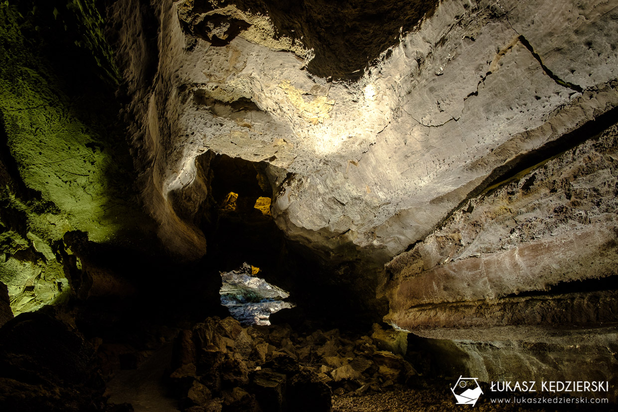 lanzarote wyspy kanaryjskie jaskinia cueva de los verdes