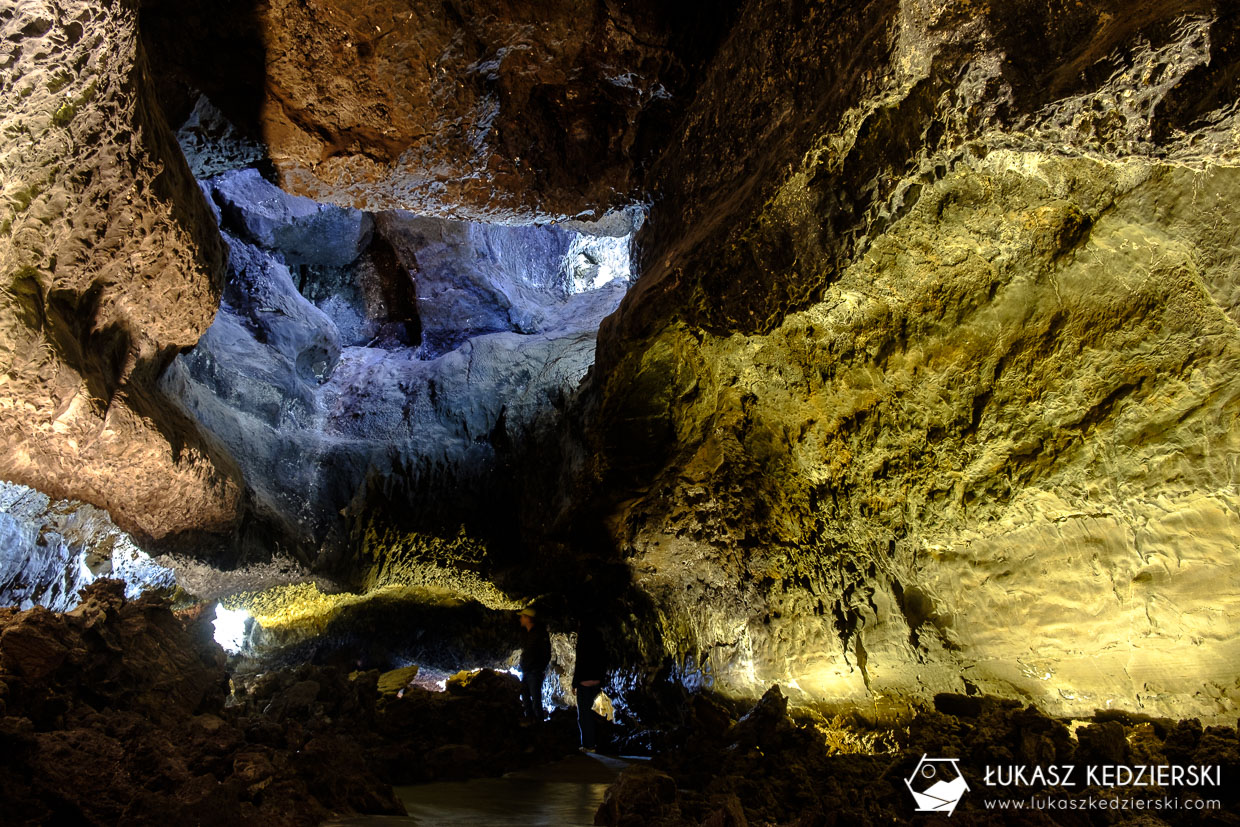 lanzarote wyspy kanaryjskie jaskinia cueva de los verdes