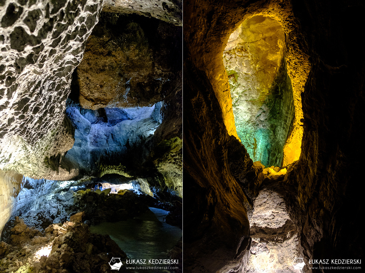 lanzarote wyspy kanaryjskie jaskinia cueva de los verdes