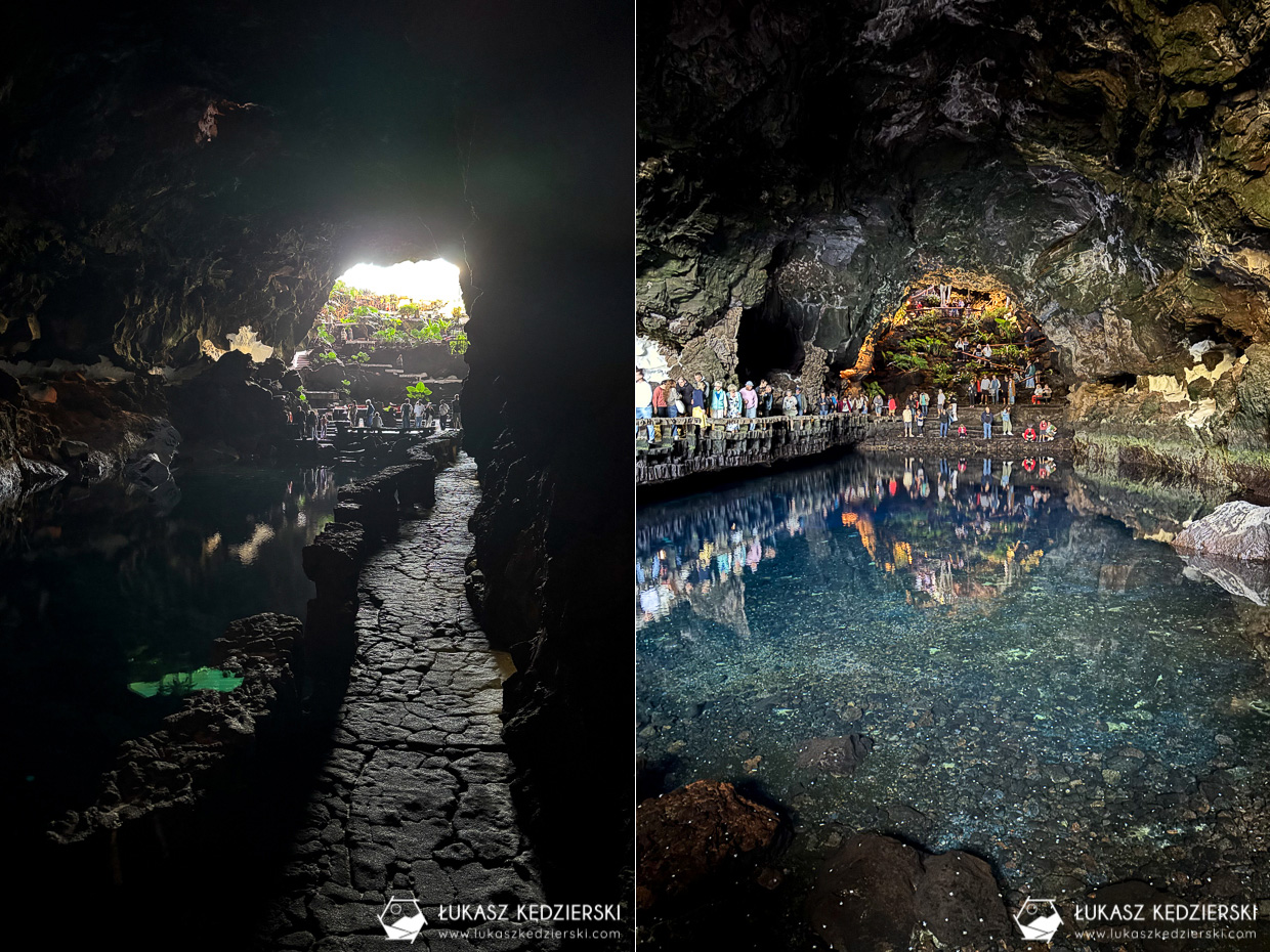 lanzarote wyspy kanaryjskie jameos del agua jaskinia