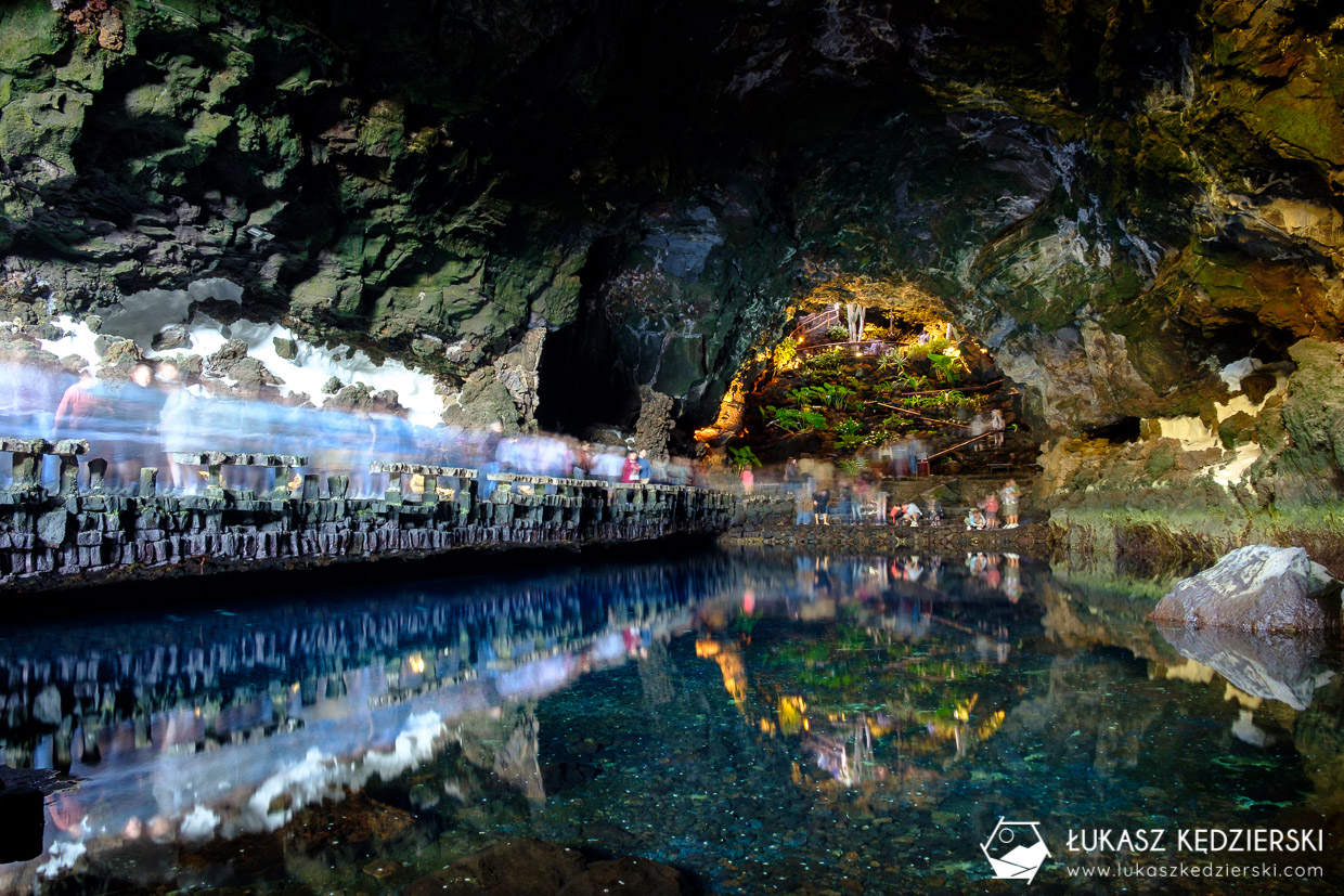 lanzarote wyspy kanaryjskie jameos del agua jaskinia