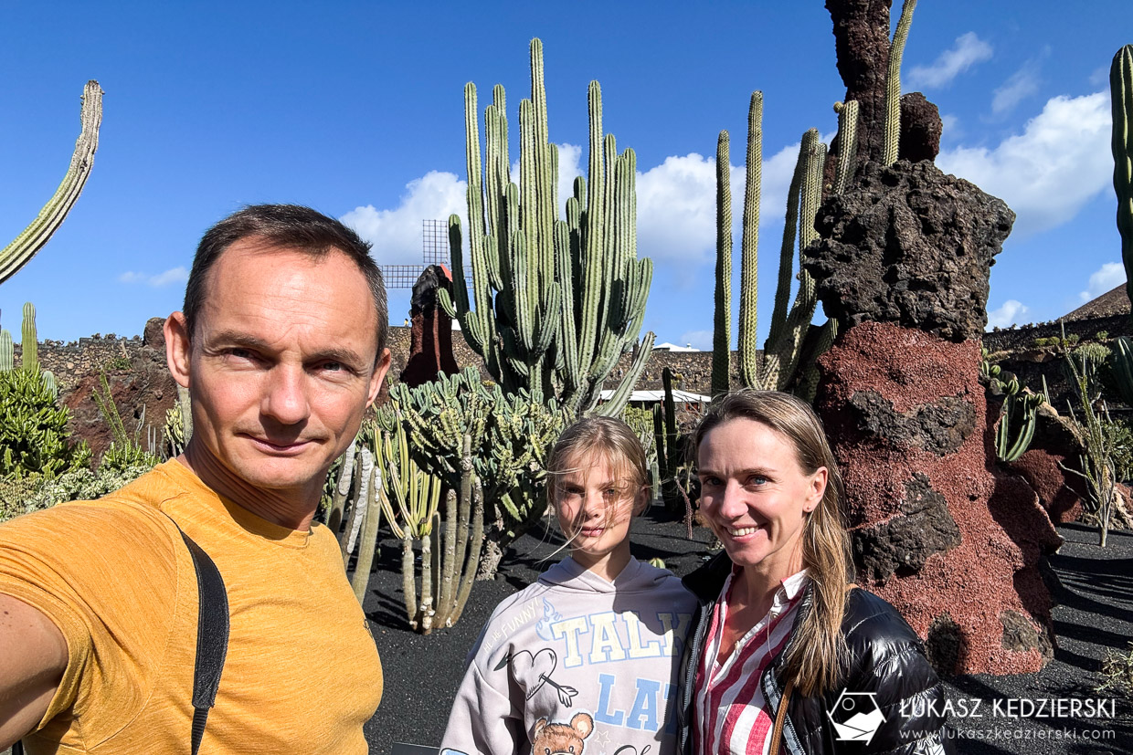 lanzarote jardin de cactus wyspy kanaryjskie ogród kaktus