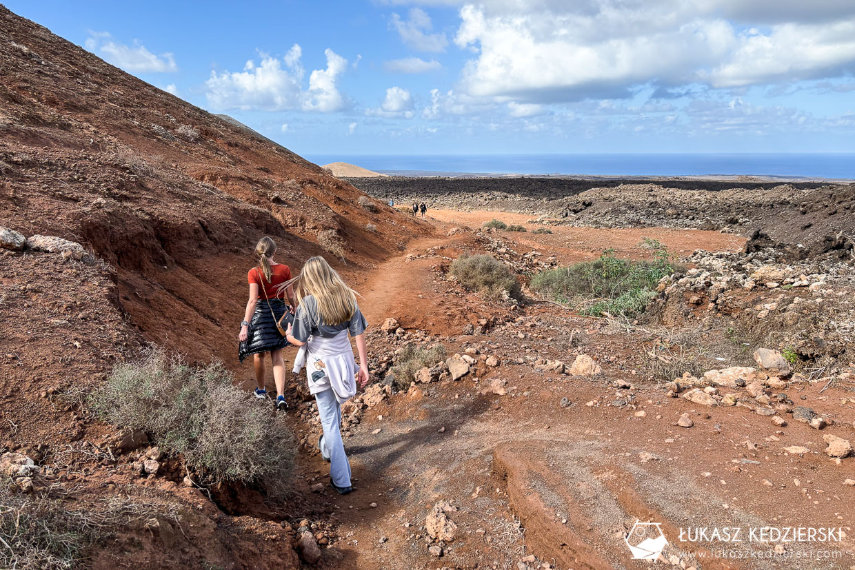 lanzarote wyspy kanaryjskie wulkan caldera blanca