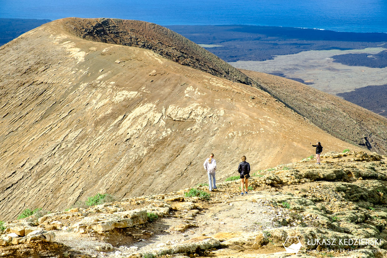 lanzarote wyspy kanaryjskie wulkan caldera blanca