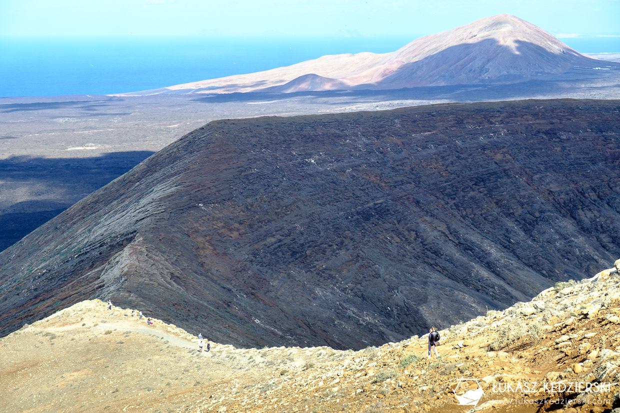 lanzarote wyspy kanaryjskie wulkan caldera blanca