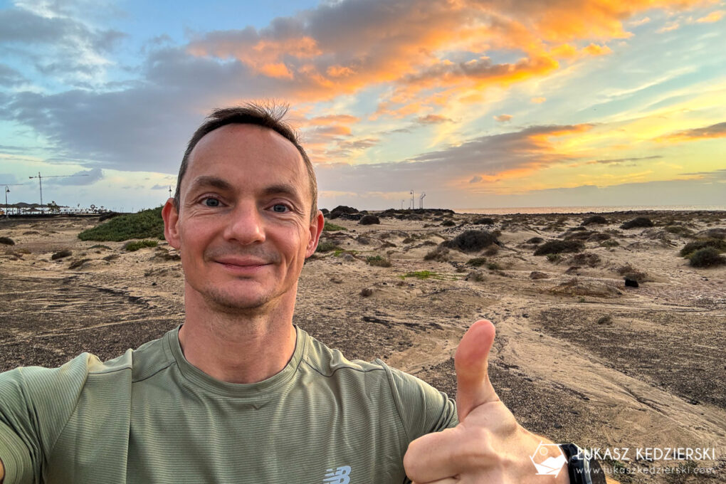 lanzarote wyspy kanaryjskie costa teguise bieganie