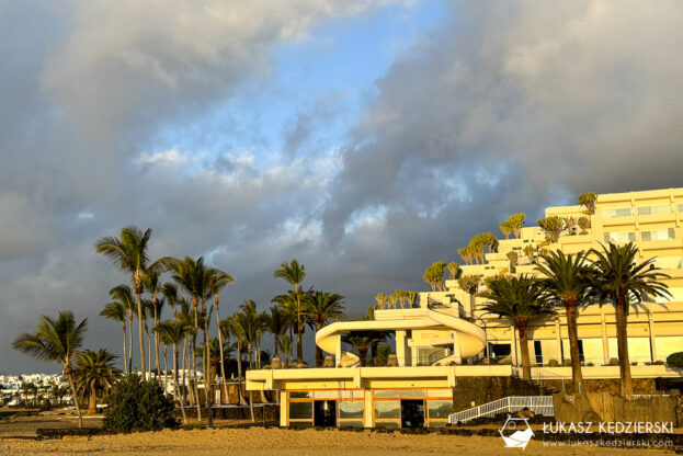 lanzarote wyspy kanaryjskie costa teguise bieganie