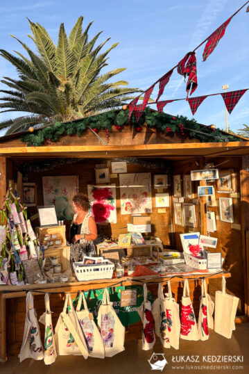 wyspy kanaryjskie lanzarote costa teguise jarmark świąteczny