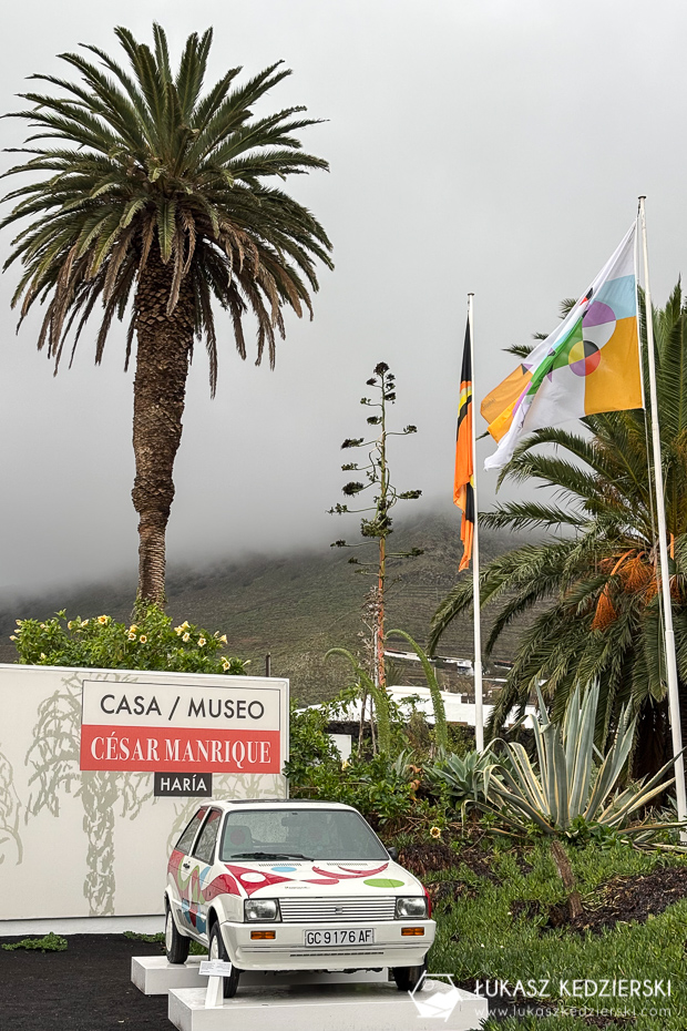 lanzarote wyspy kanaryjskie haria dom Cesar Manrique