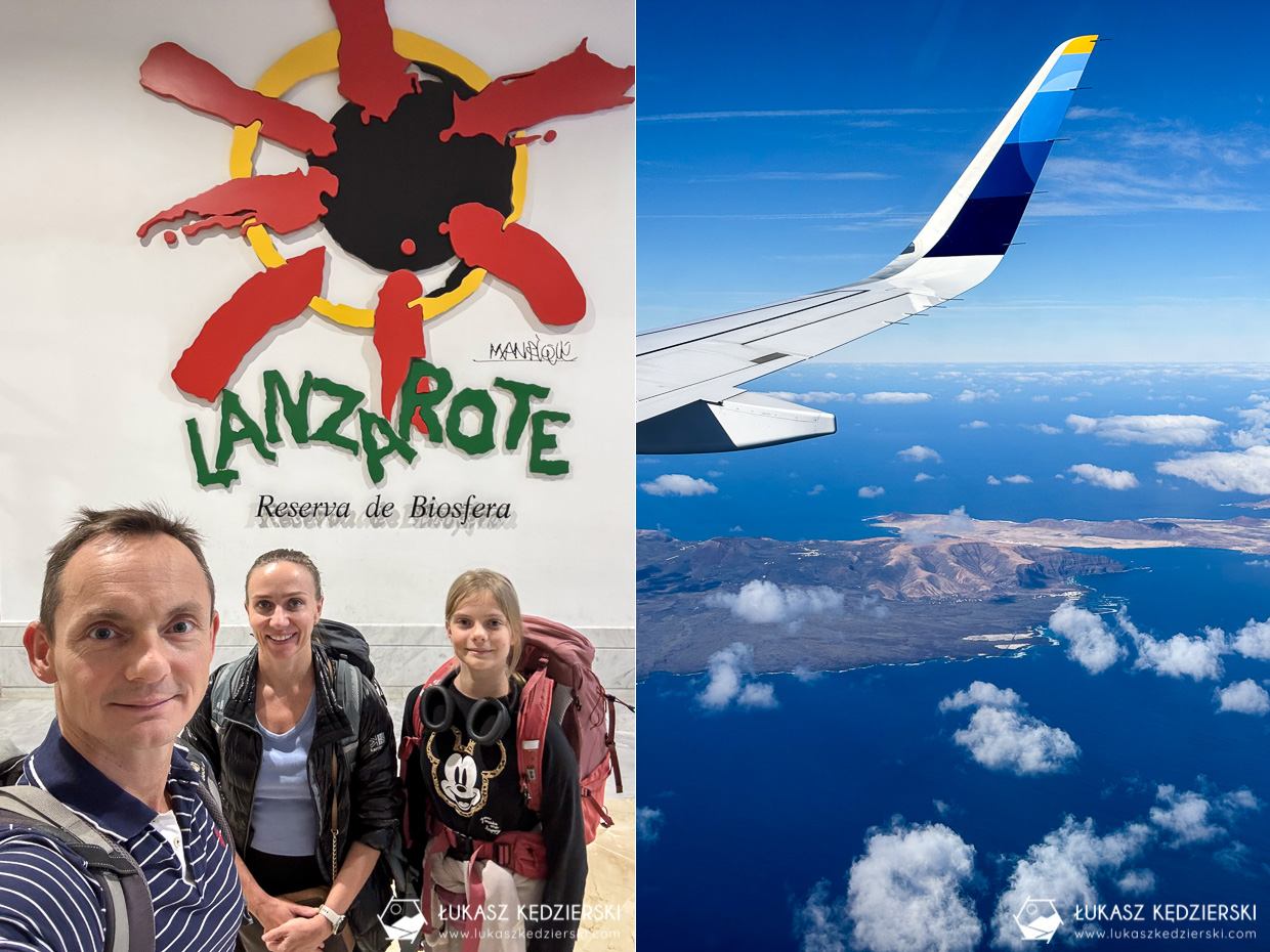 lanzarote lot wyspy kanaryjskie Lanzarote plan zwiedzania