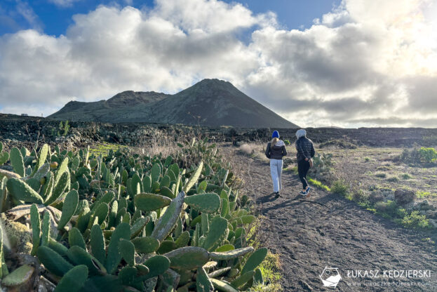 lanzarote wyspy kanaryjskie wulkan de la corona