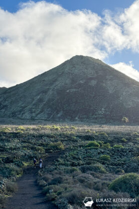 lanzarote wyspy kanaryjskie wulkan de la corona