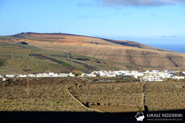 lanzarote wyspy kanaryjskie wulkan de la corona
